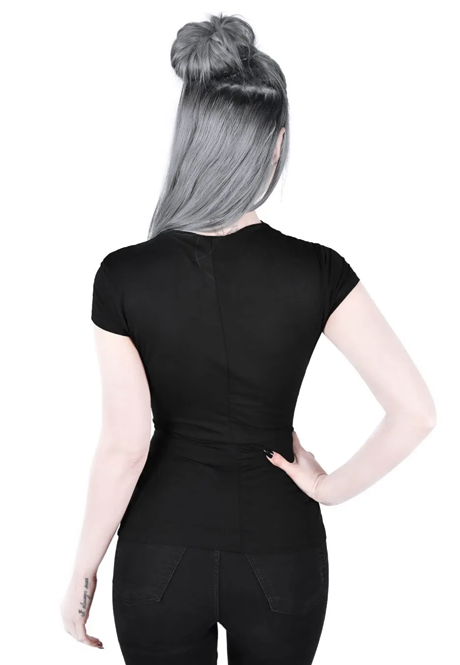 Killstar - Xara Keyhole Black - Top Street Style