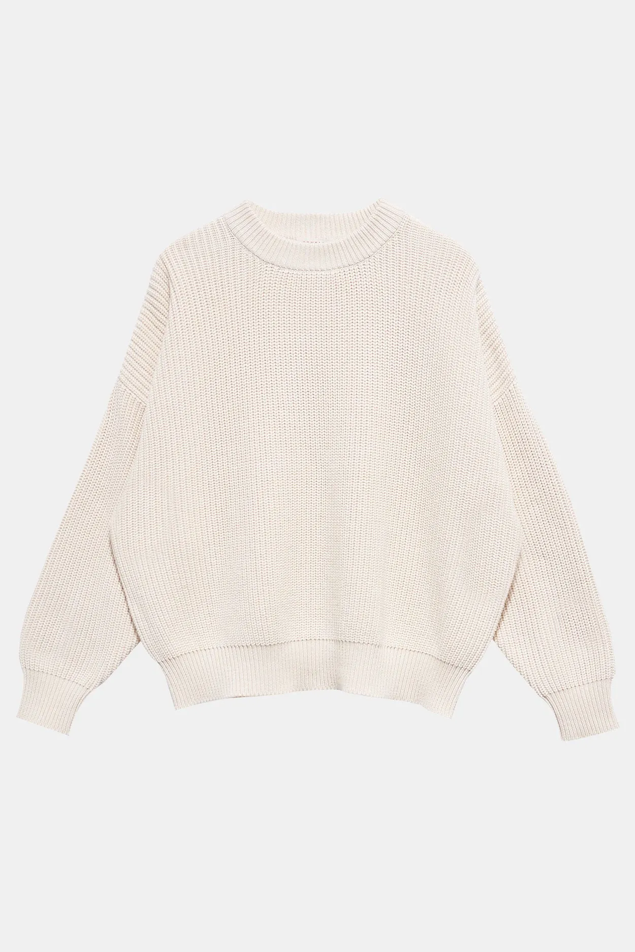 Konan Natural Sweater Simple Detail