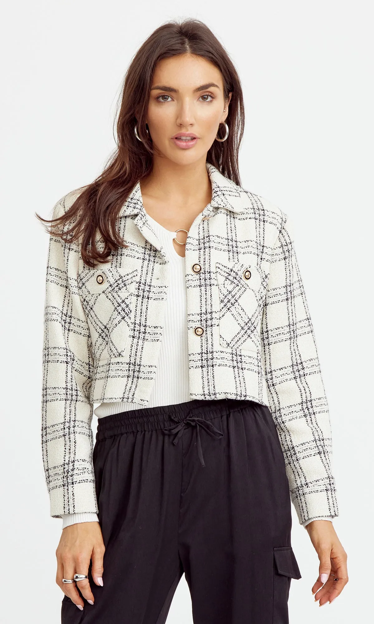 Krista Tweed Jacket Light Yet Durable