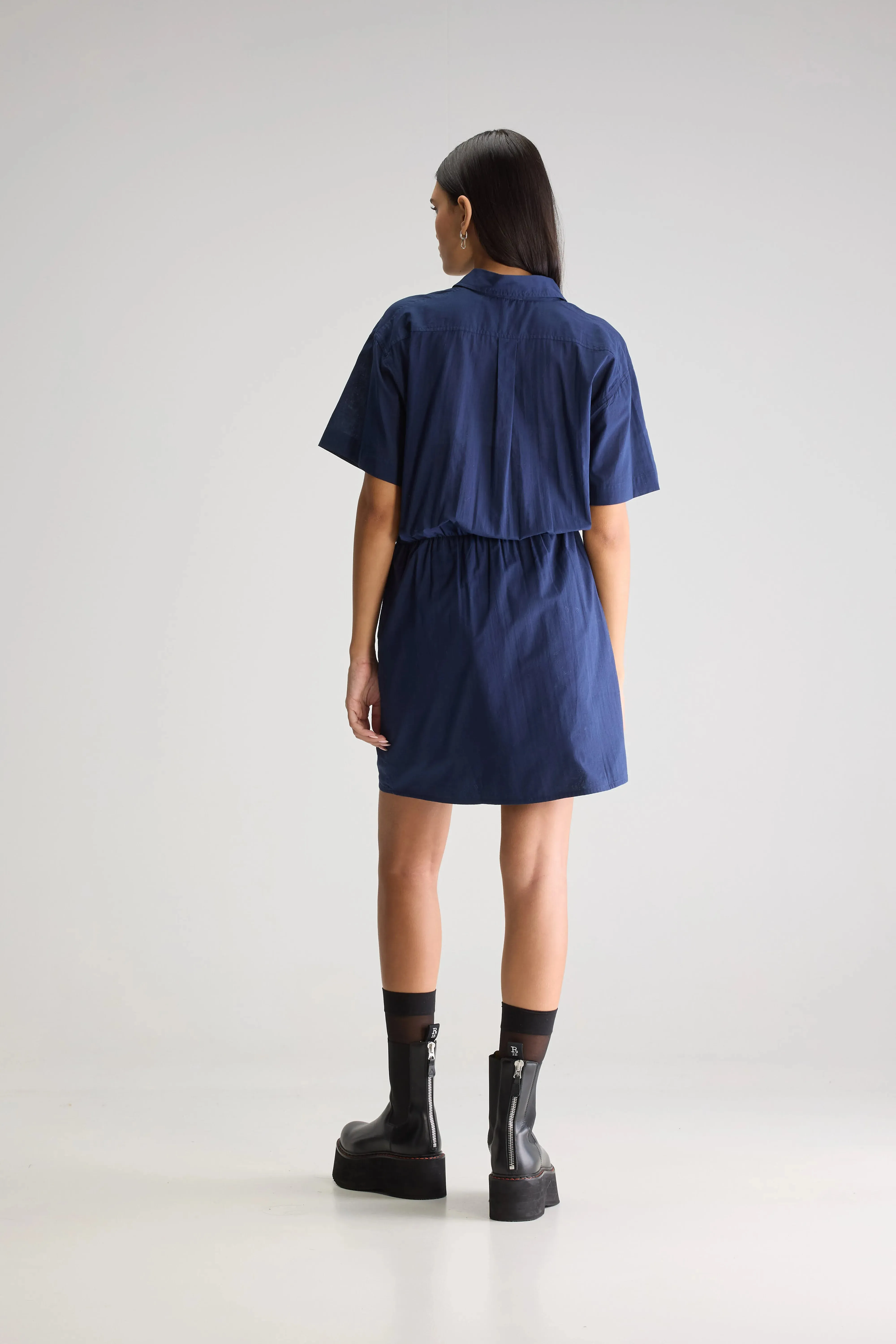 Kuala shirt dress (251 / W / INK) Made to order