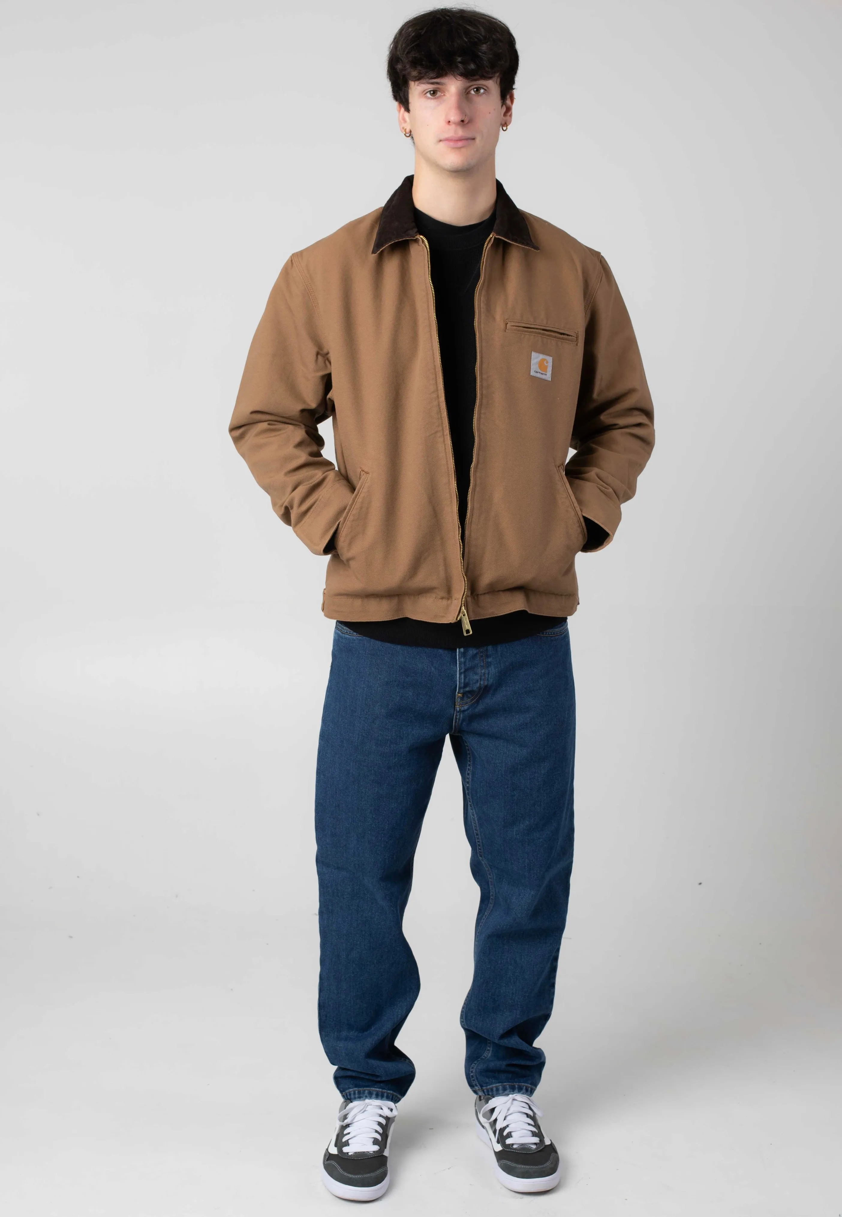 Commuter Fit Toothpaste Carhartt WIP - Detroit Rinsed Hamilton Brown/Tobacco - Jacket