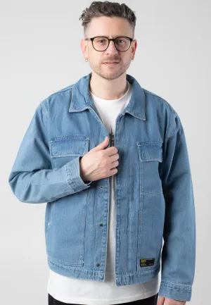 Vans - McAvoy Denim Station Stonewash/Blue - Jeans Jacket men