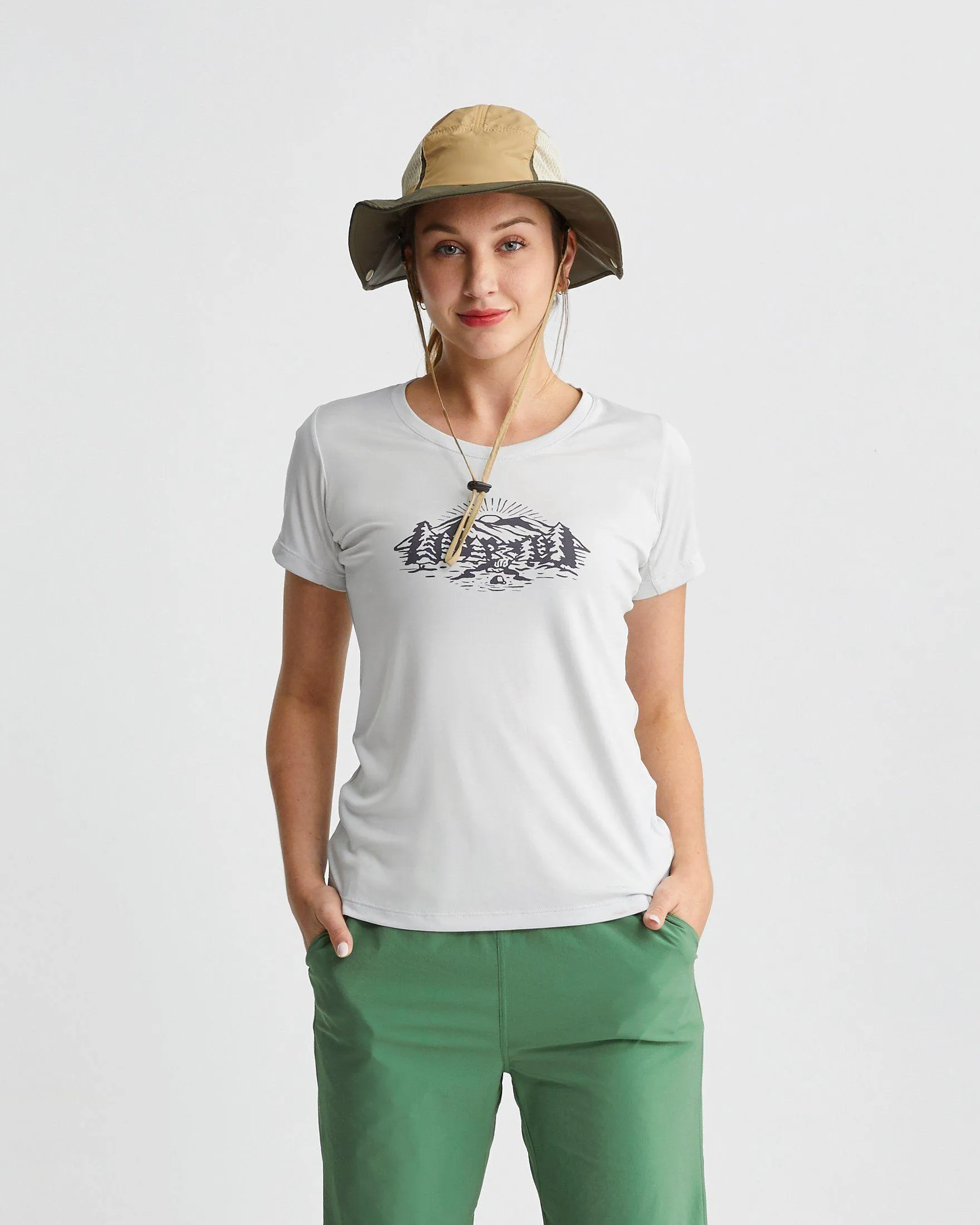 Fresh Outfit Style W's Trailblazer Tee- Sunrise