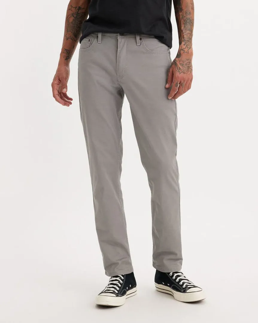 Levi's 511 Slim Fit All Seasons Tech Mens Trousers - Steel Grey | Levi's Chinos & Non-Denim Pants | JEANSTORE