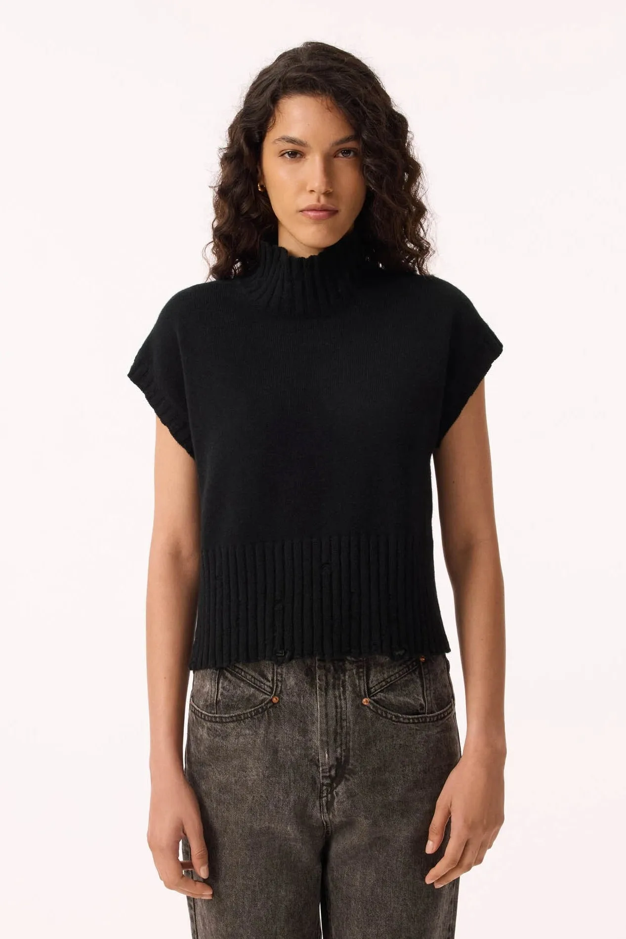 Lala Noir Knit Clean Fit