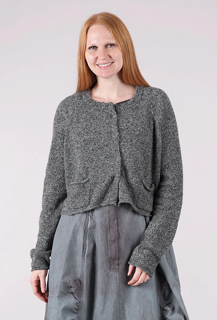 Relax Fit Baby Pocket Cardie, Dark Gray