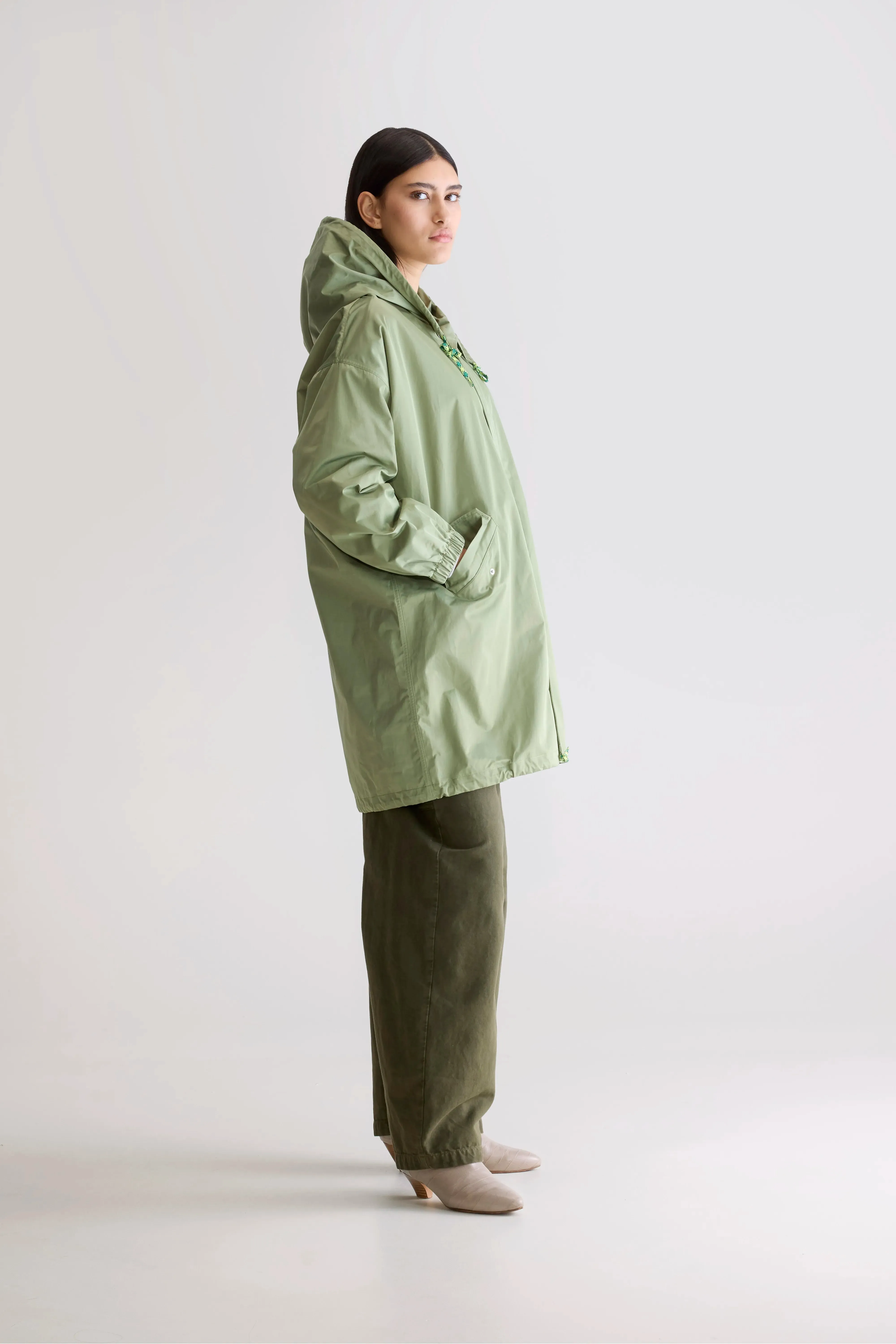 Laos hooded parka (242 / W / THYM) Effortless Fit