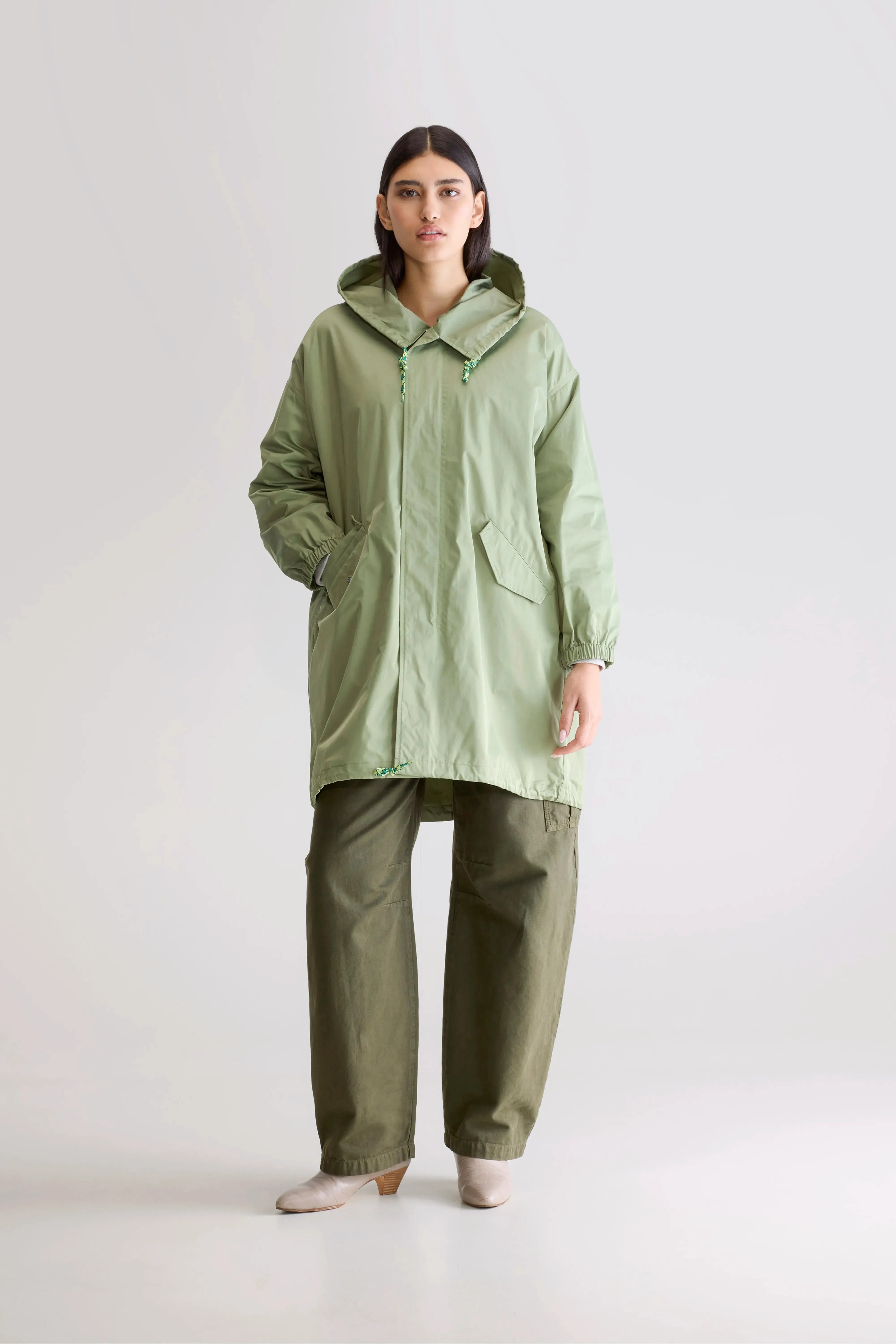 Laos hooded parka (242 / W / THYM) Effortless Fit