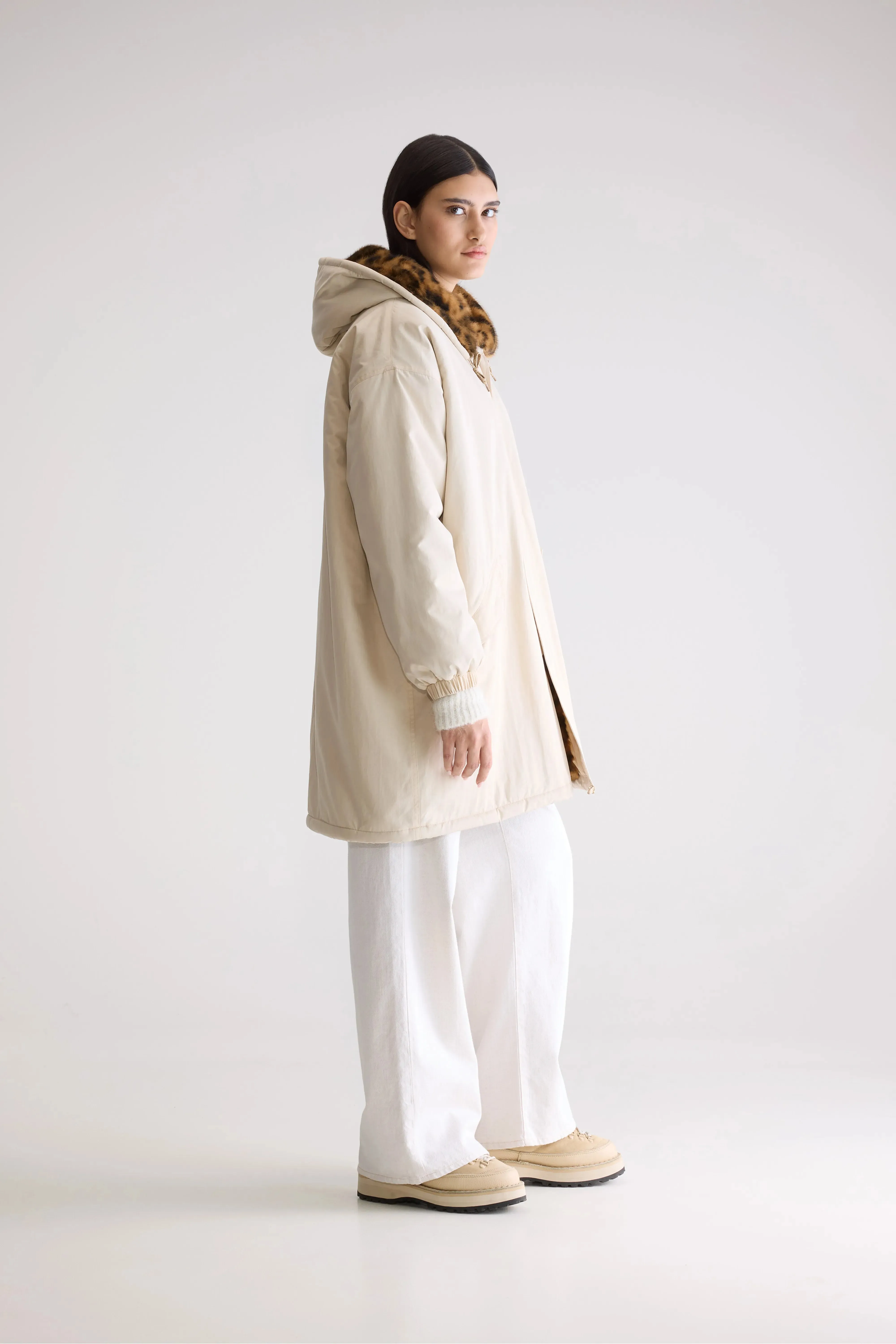 Laos hooded parka (252 / W / NATURAL) Modern Feel