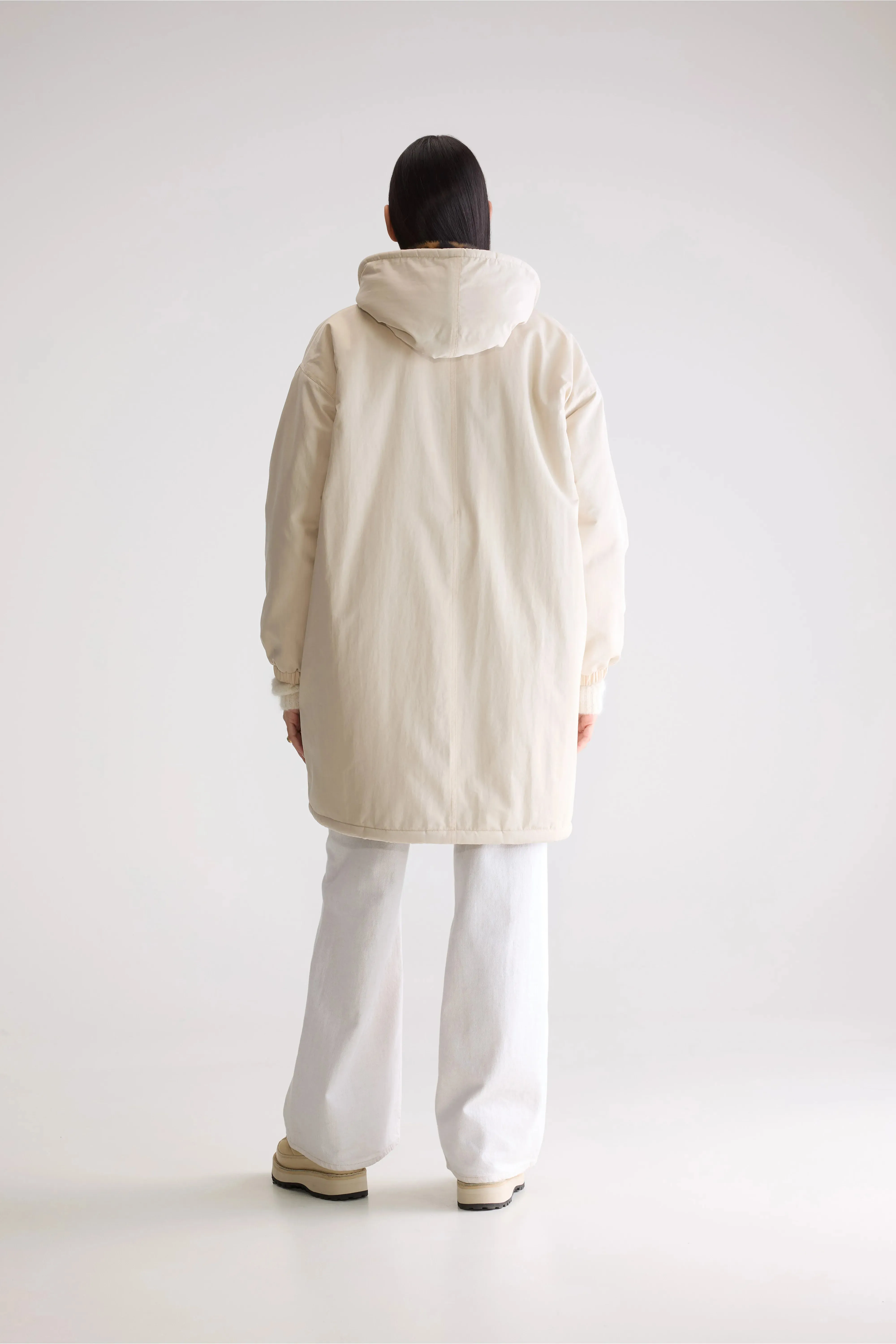 Laos hooded parka (252 / W / NATURAL) Modern Feel