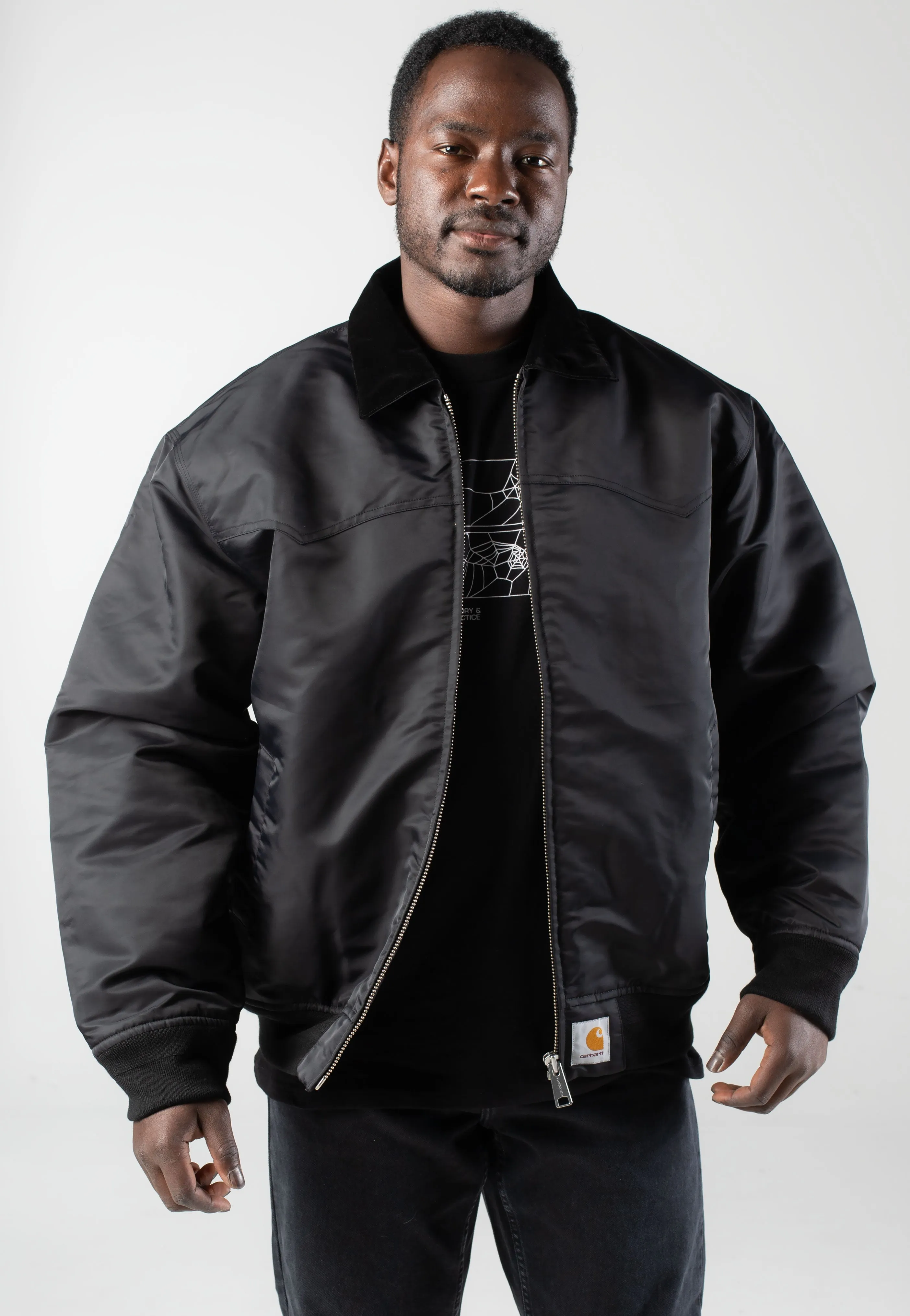 Layer Proof Carhartt WIP - Santa Fe Alumni Black/Scarlet - Jacket