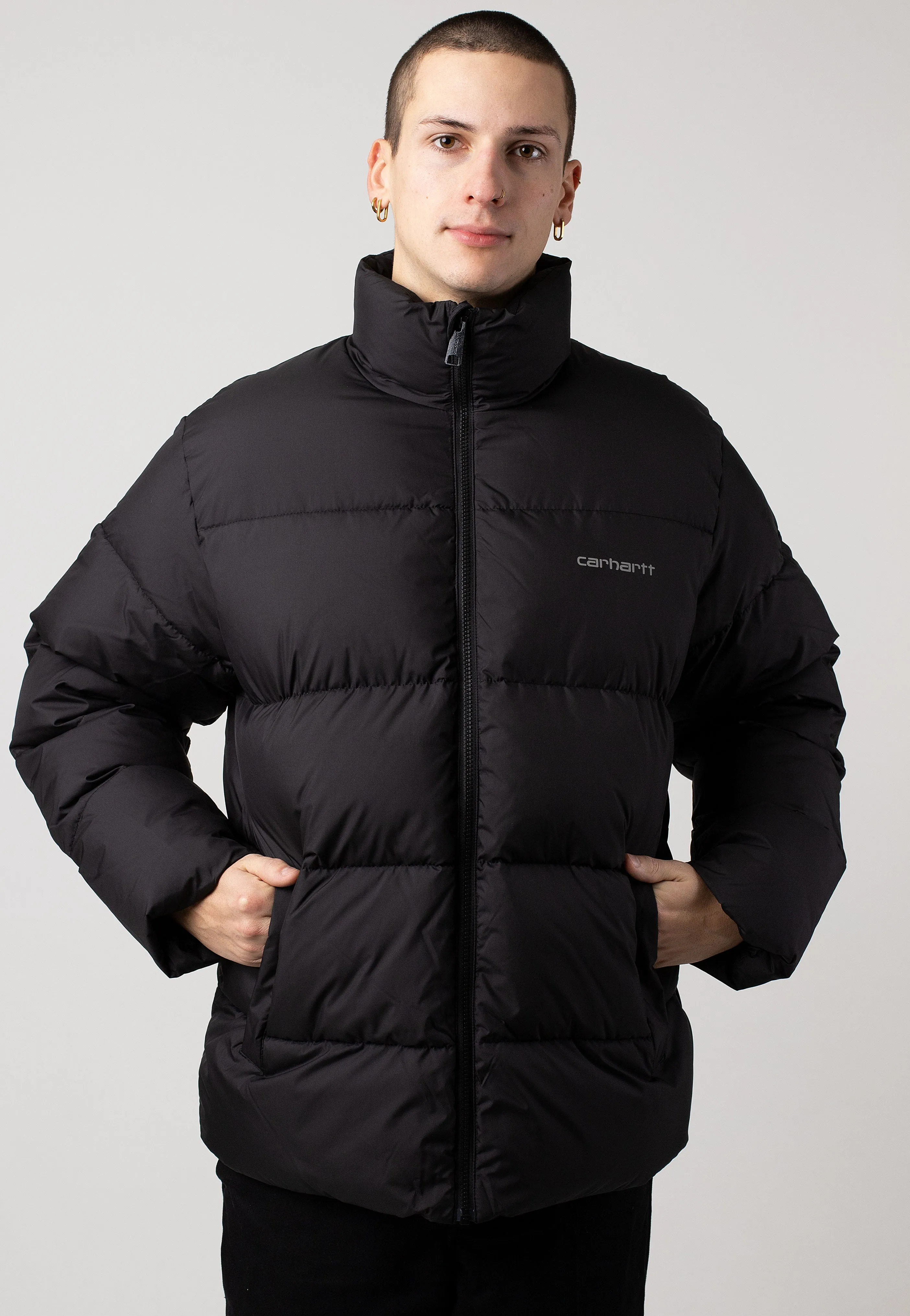 pattern - mixing low quality Carhartt WIP - Springfield Black/Blacksmith - Jacket