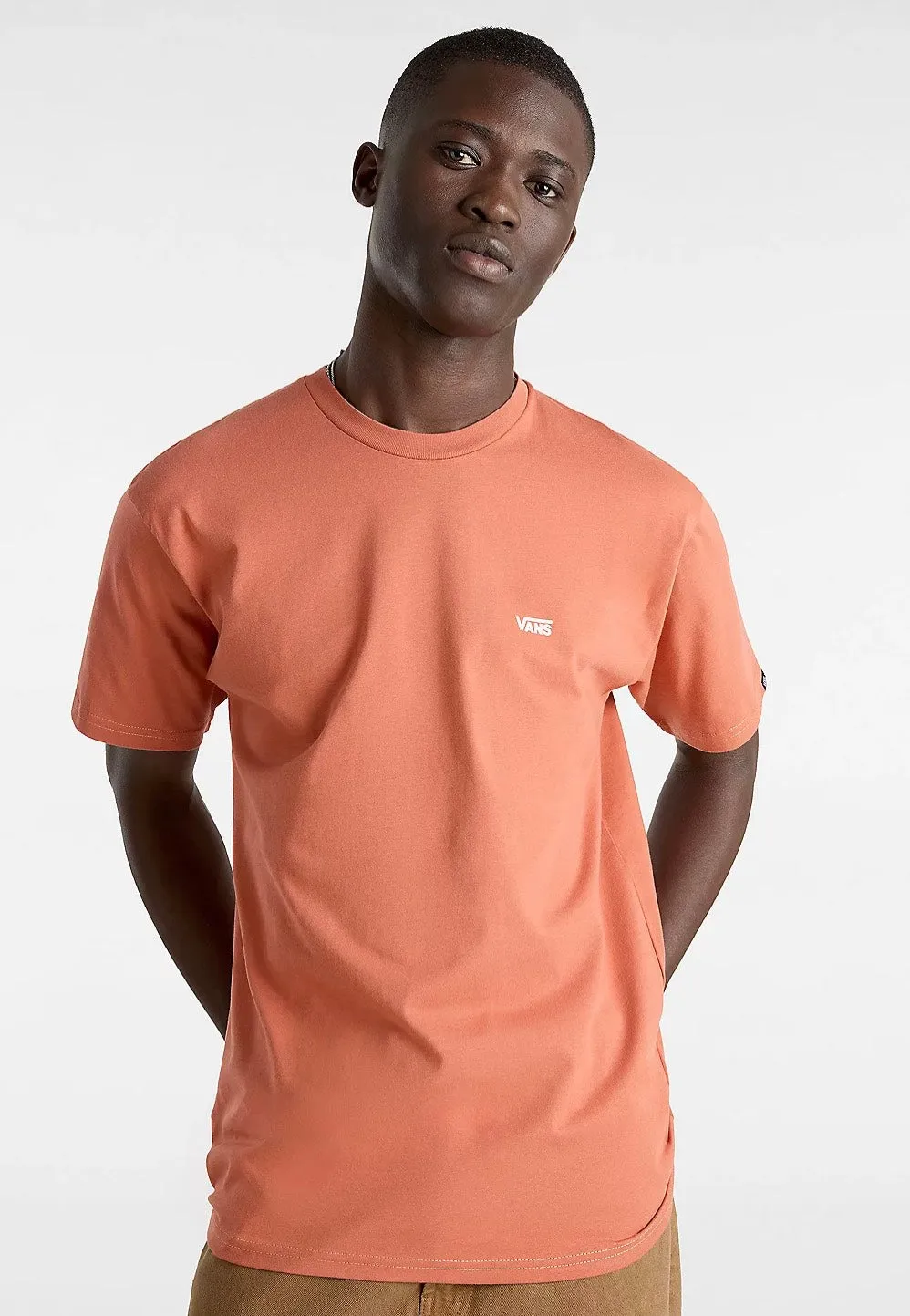 Layered Look Vans - Left Chest Logo Auburn - T-Shirt
