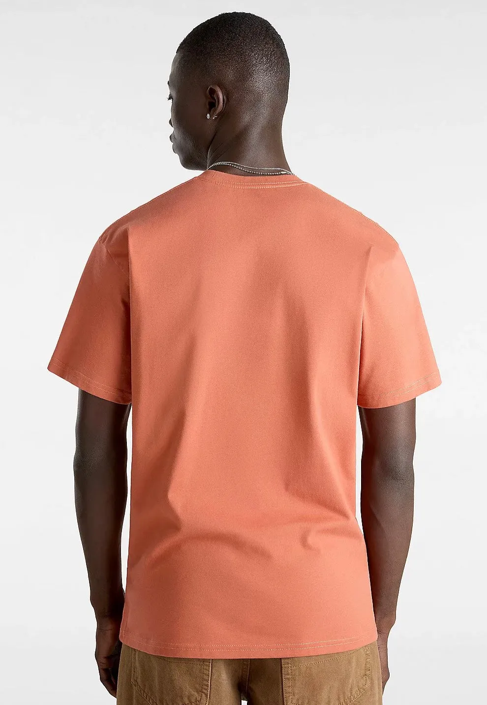 Layered Look Vans - Left Chest Logo Auburn - T-Shirt