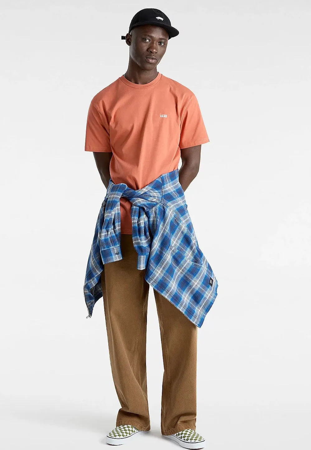 Layered Look Vans - Left Chest Logo Auburn - T-Shirt