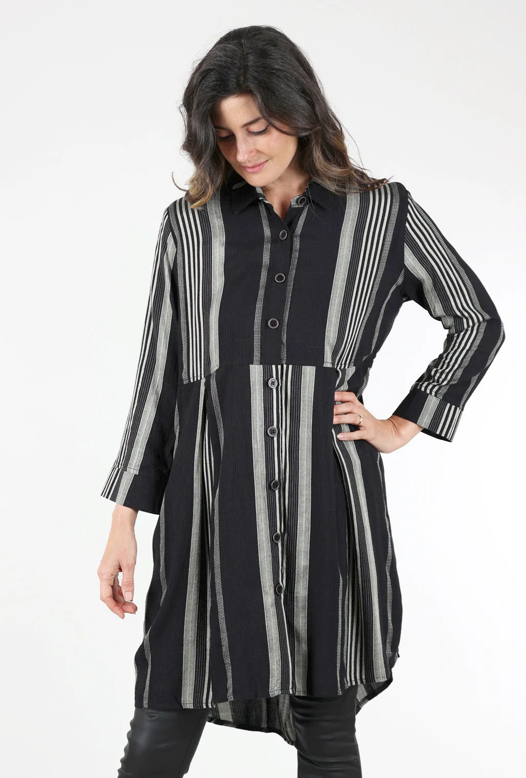 Dolly Tunic, Onyx Effortless Style Party Ready