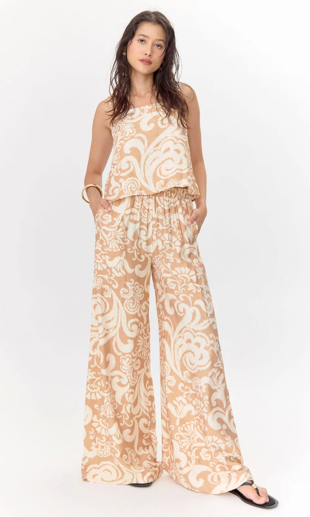 Lea Print Swing Tank Stylish Fit