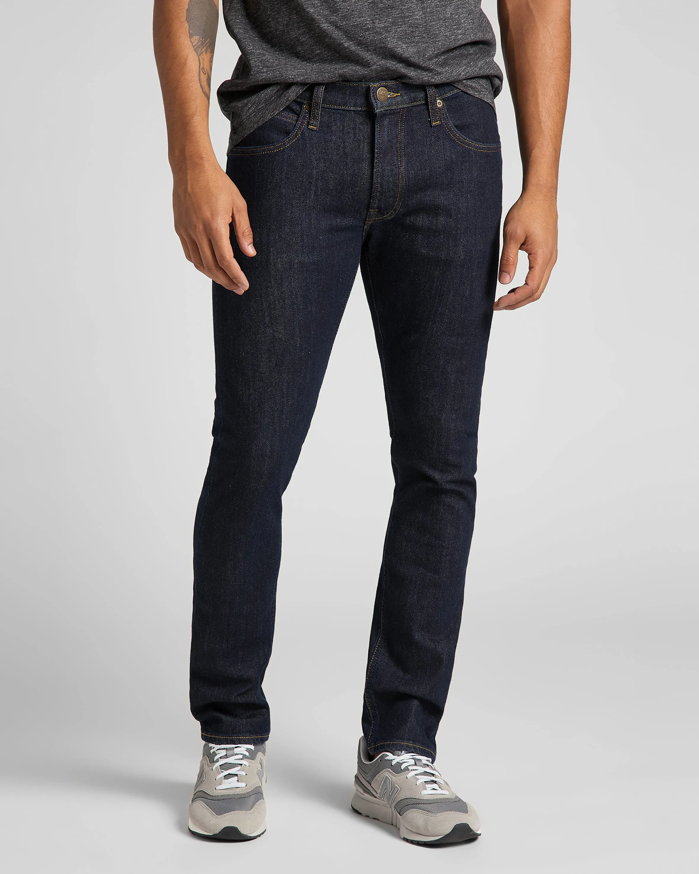 Lee Luke Slim Tapered Mens Jeans - Rinse | Lee Jeans | JEANSTORE