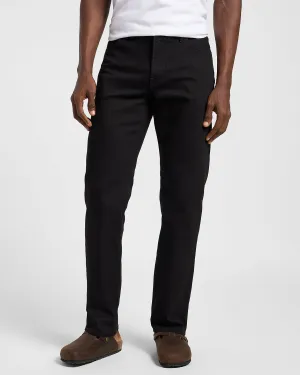 Lee West Relaxed Straight Mens Jeans - Clean Black | Lee Jeans | JEANSTORE
