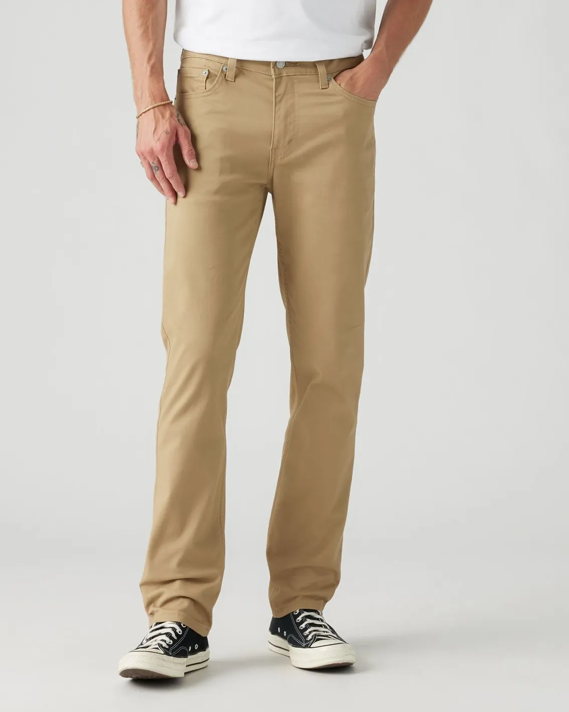 Levi's 511 Slim Fit All Seasons Tech Mens Trousers - Harvest Gold | Levi's Chinos & Non-Denim Pants | JEANSTORE