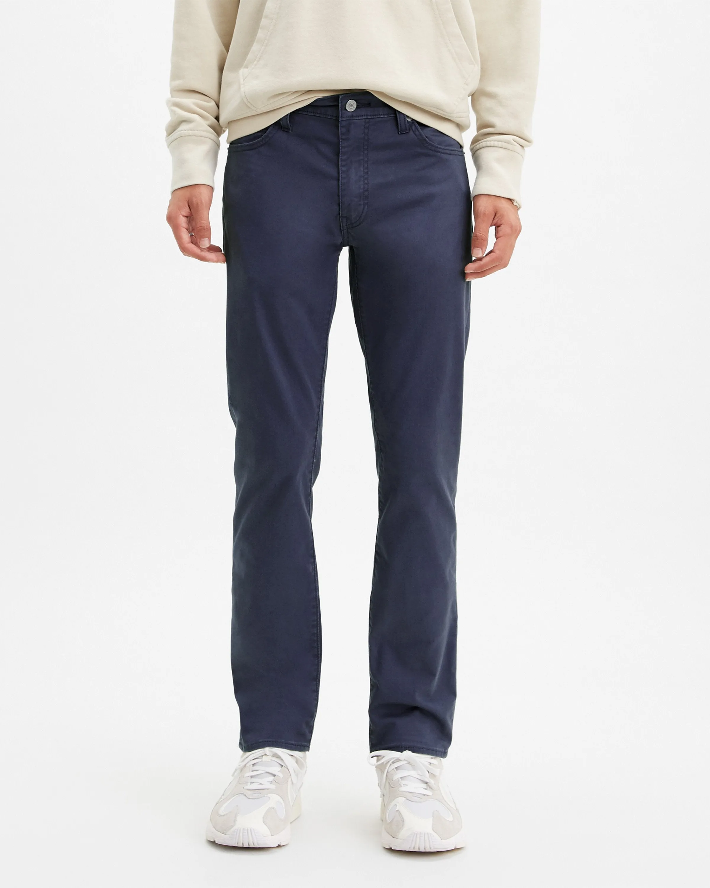 Levi's 511 Slim Fit Mens Trousers - Baltic Navy Sueded Sateen | Levi's Chinos & Non-Denim Pants | JEANSTORE