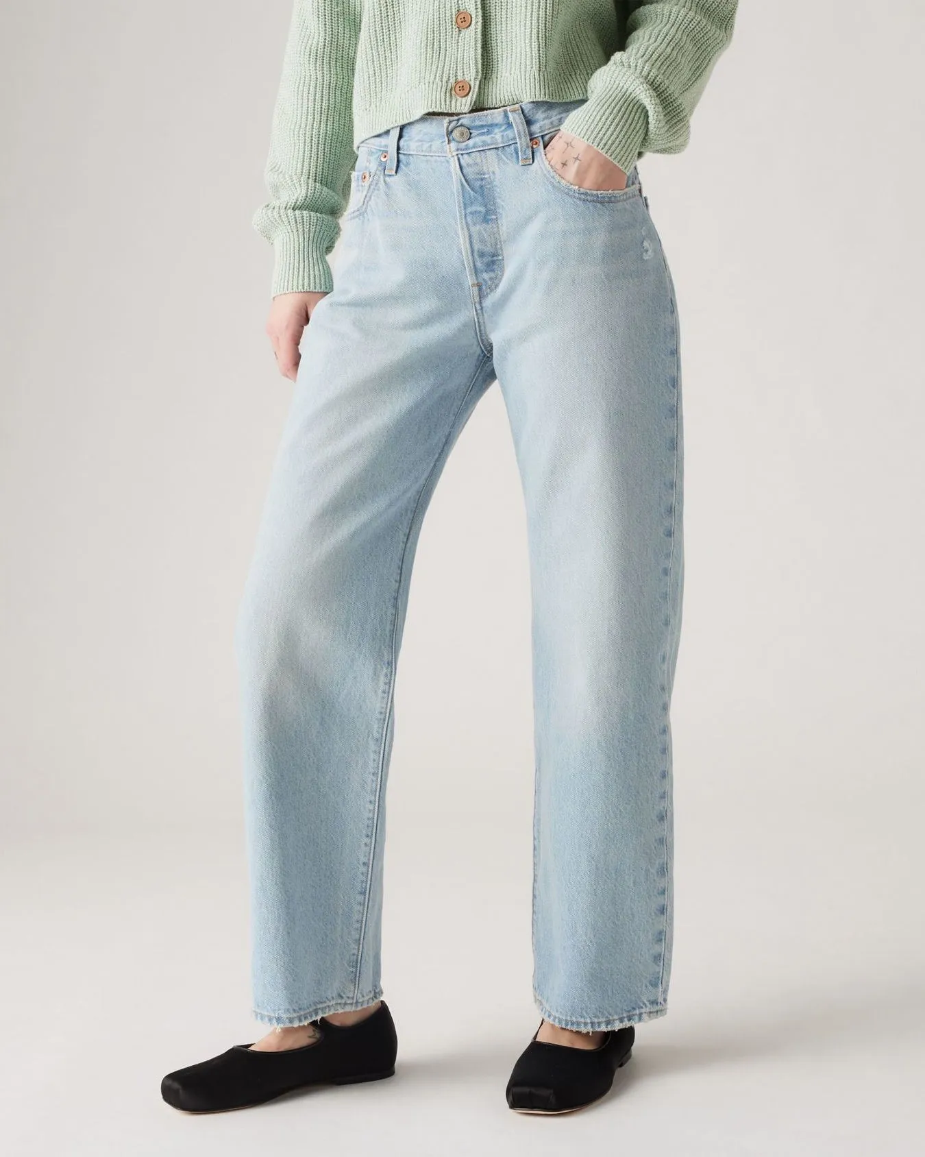 Levi's Womens 501 90's Ankle Relaxed Straight Fit Jeans - By Your Side | Levi's Jeans | JEANSTORE