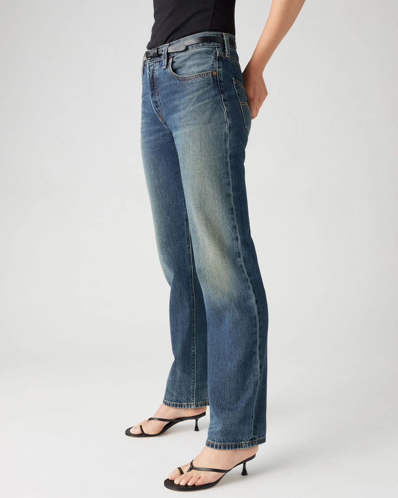 Levi's Womens 501 90's Lightweight Relaxed Straight Fit Jeans - Bless The Rain | Levi's Jeans | JEANSTORE