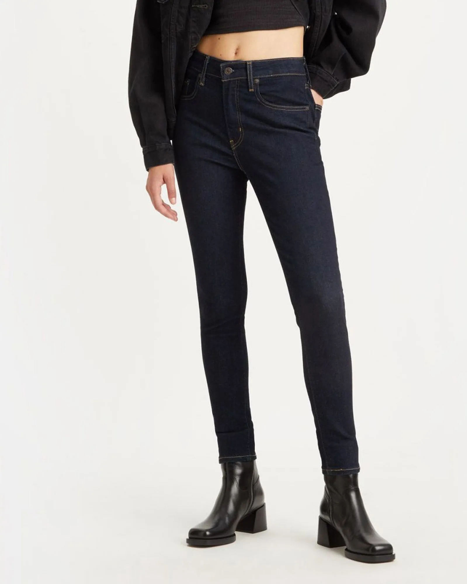 Levi's Womens 721 High Rise Skinny Jeans - Blue Wave Rinse | Levi's Jeans | JEANSTORE