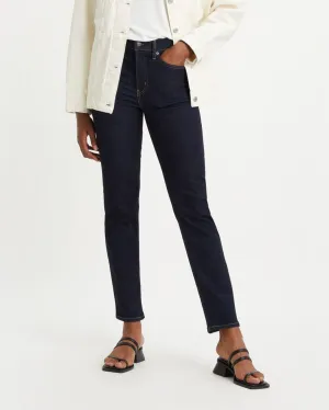 Levi's Womens 724 High Rise Straight Leg Jeans - Blue Wave Rinse | Levi's Jeans | JEANSTORE