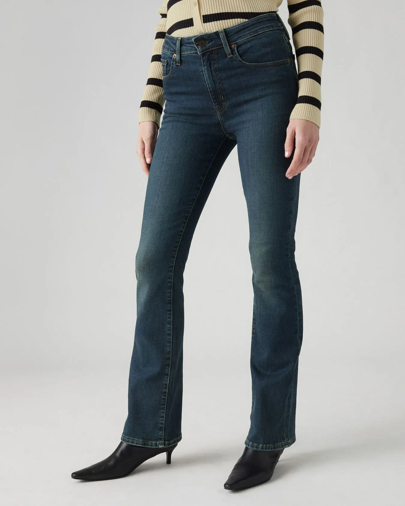 Levi's Womens 725 High Rise Bootcut Jeans - Blue Swell | Levi's Jeans | JEANSTORE