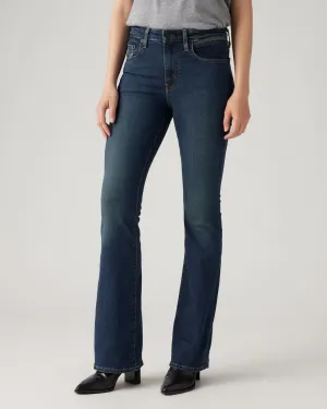 Levi's Womens 726 High Rise Flare Jeans - Blue Swell | Levi's Jeans | JEANSTORE