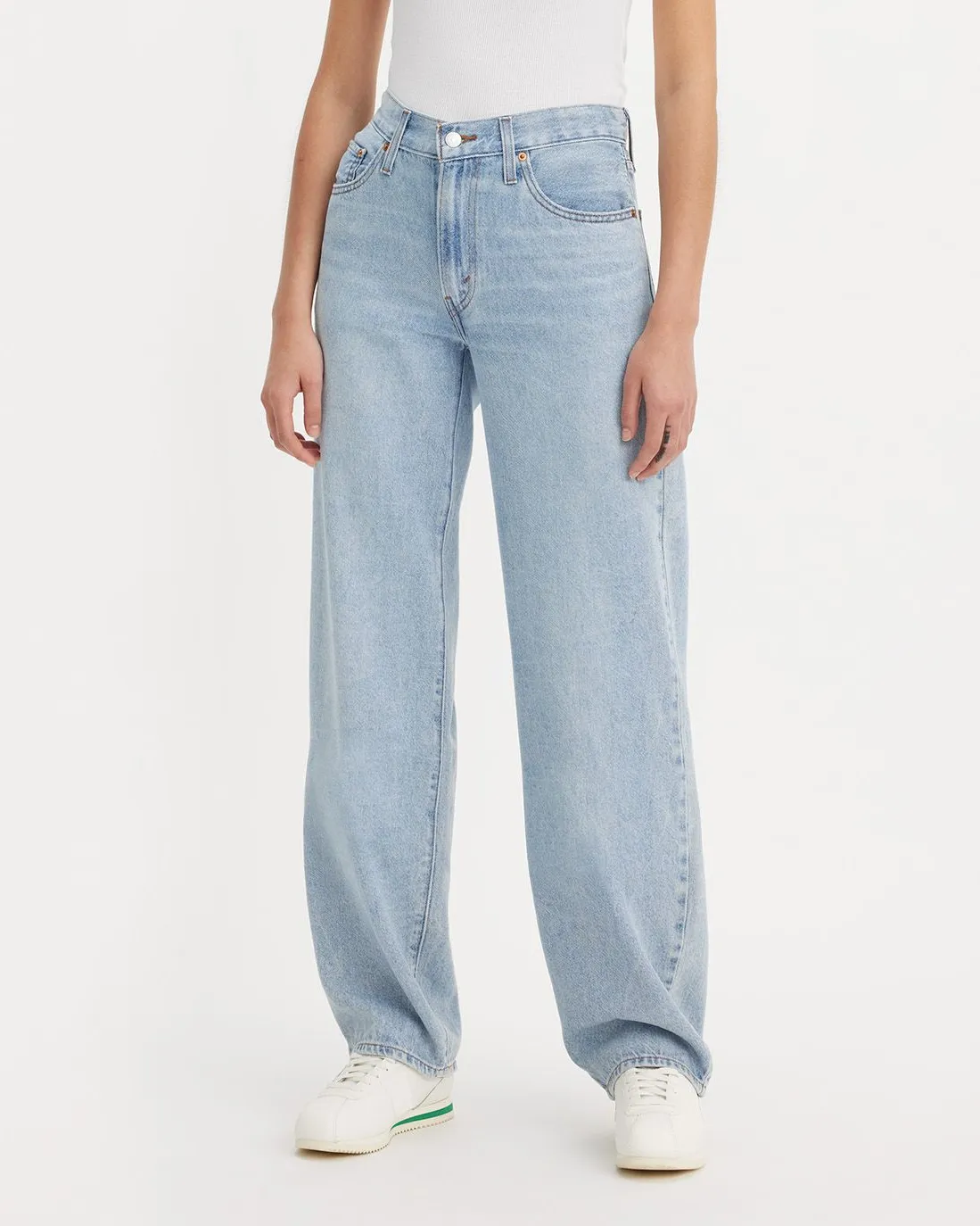 Levi's Womens Baggy Dad Loose Fit Lightweight Jeans - Make A Difference | Levi's Jeans | JEANSTORE