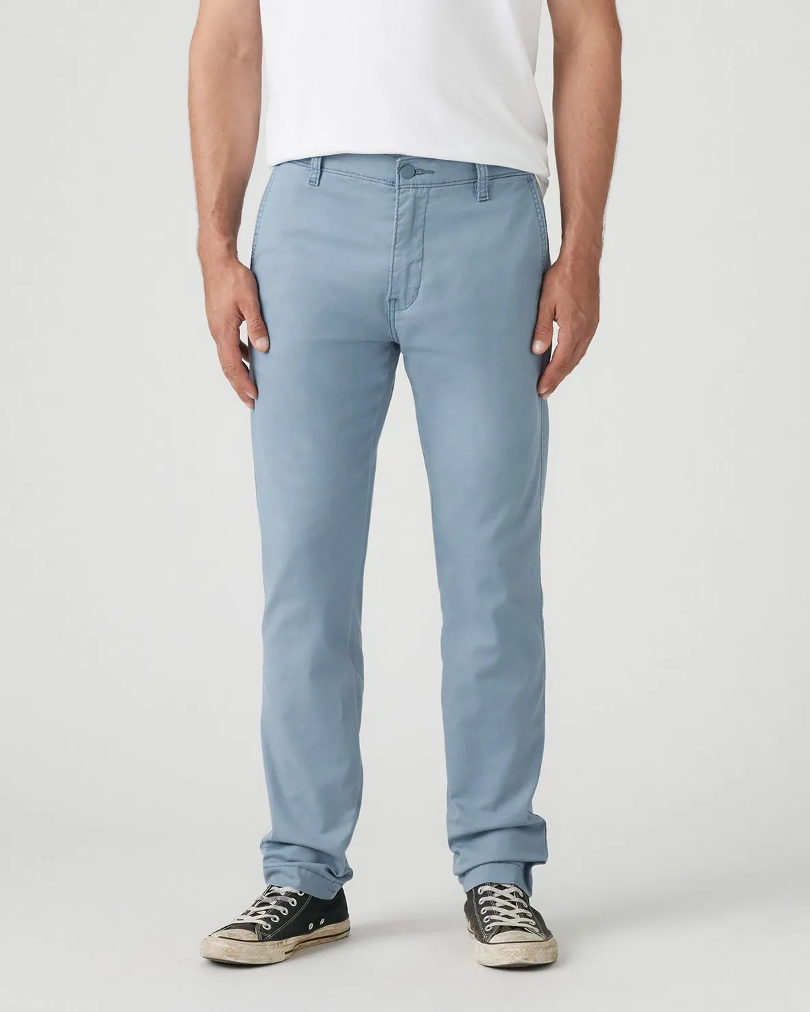 Levi's XX Chino Standard II Regular Tapered Linen Blend Chinos - Steam Blue | Levi's Chinos & Non-Denim Pants | JEANSTORE