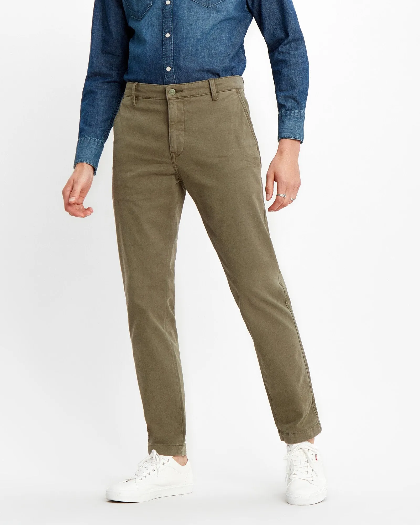 Levi's XX Chino Standard II Regular Tapered Mens Chinos - Bunker Olive Shady | Levi's Chinos & Non-Denim Pants | JEANSTORE