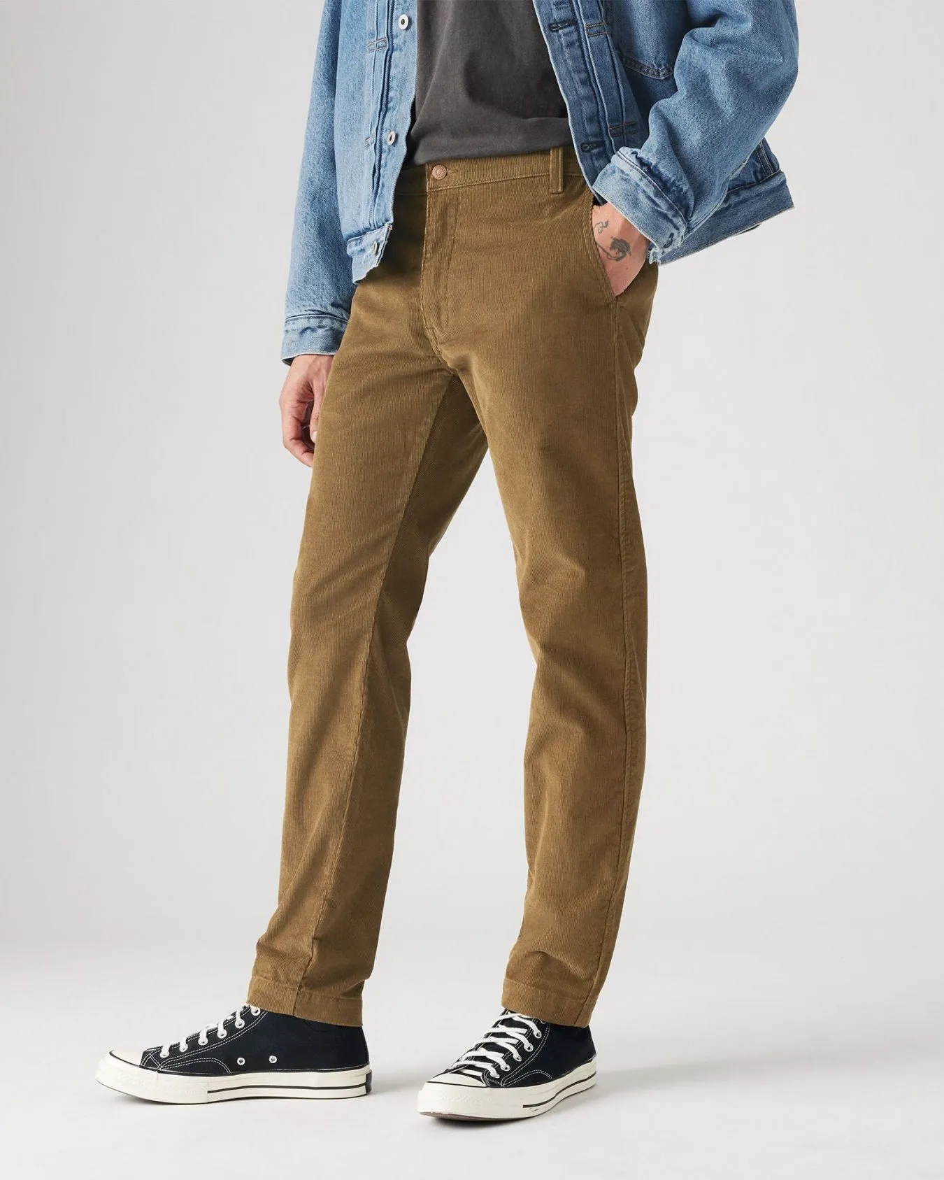 Levi's XX Chino Standard II Regular Tapered Mens Cords - Karla Brown | Levi's Cords | JEANSTORE