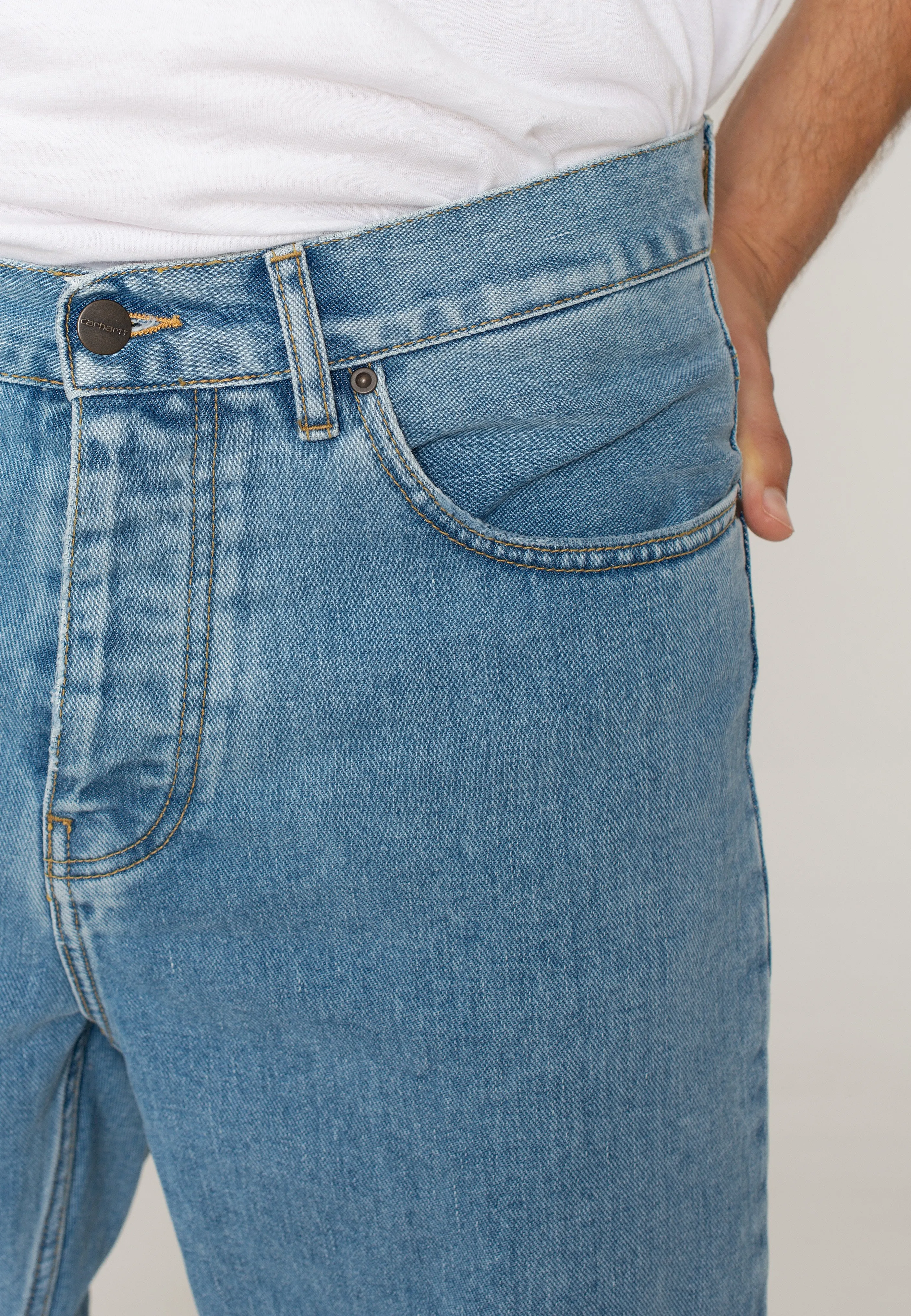 Light Appeal Carhartt WIP - Newel Stone Bleached Blue - Jeans