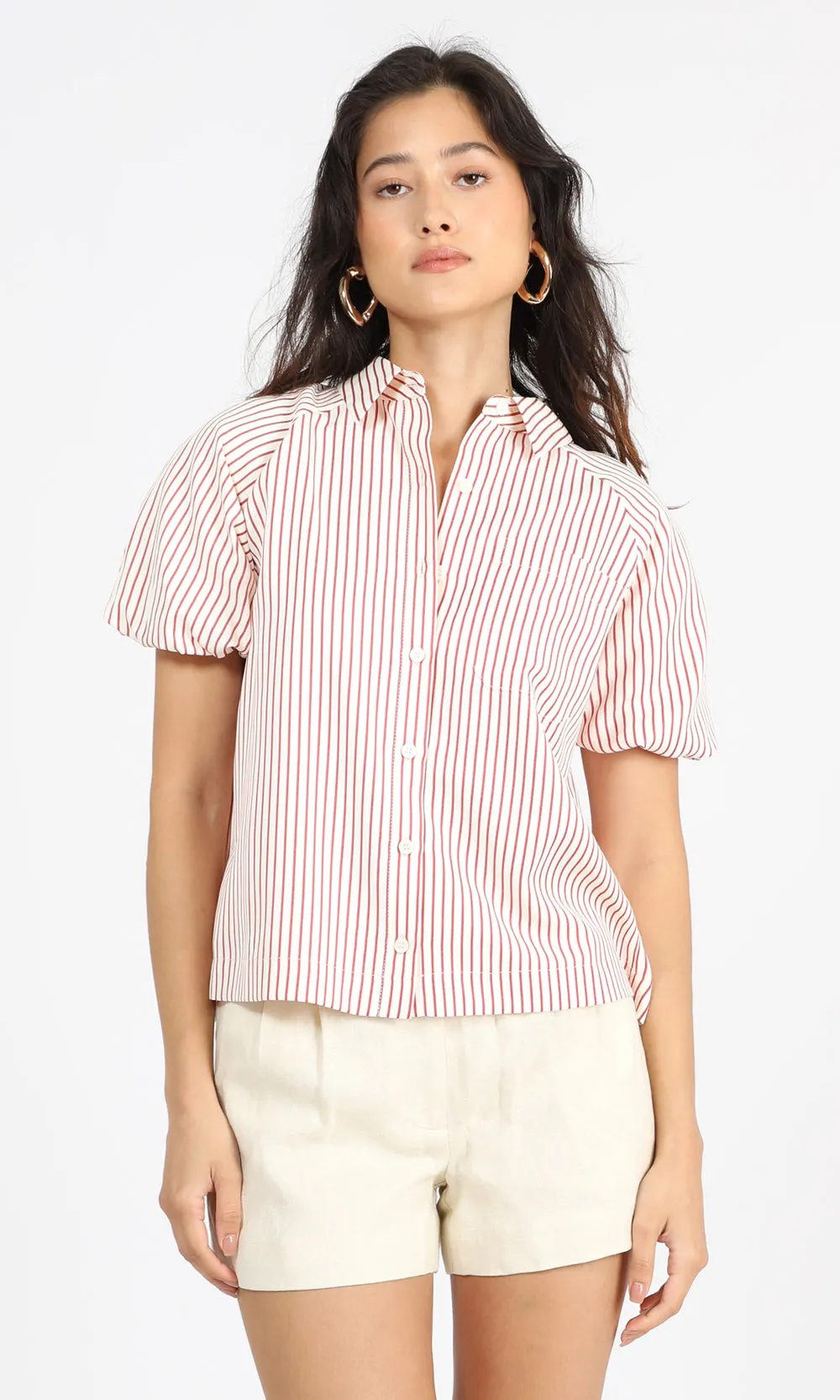 Light Layers Dennis Bubble Sleeve Shirt