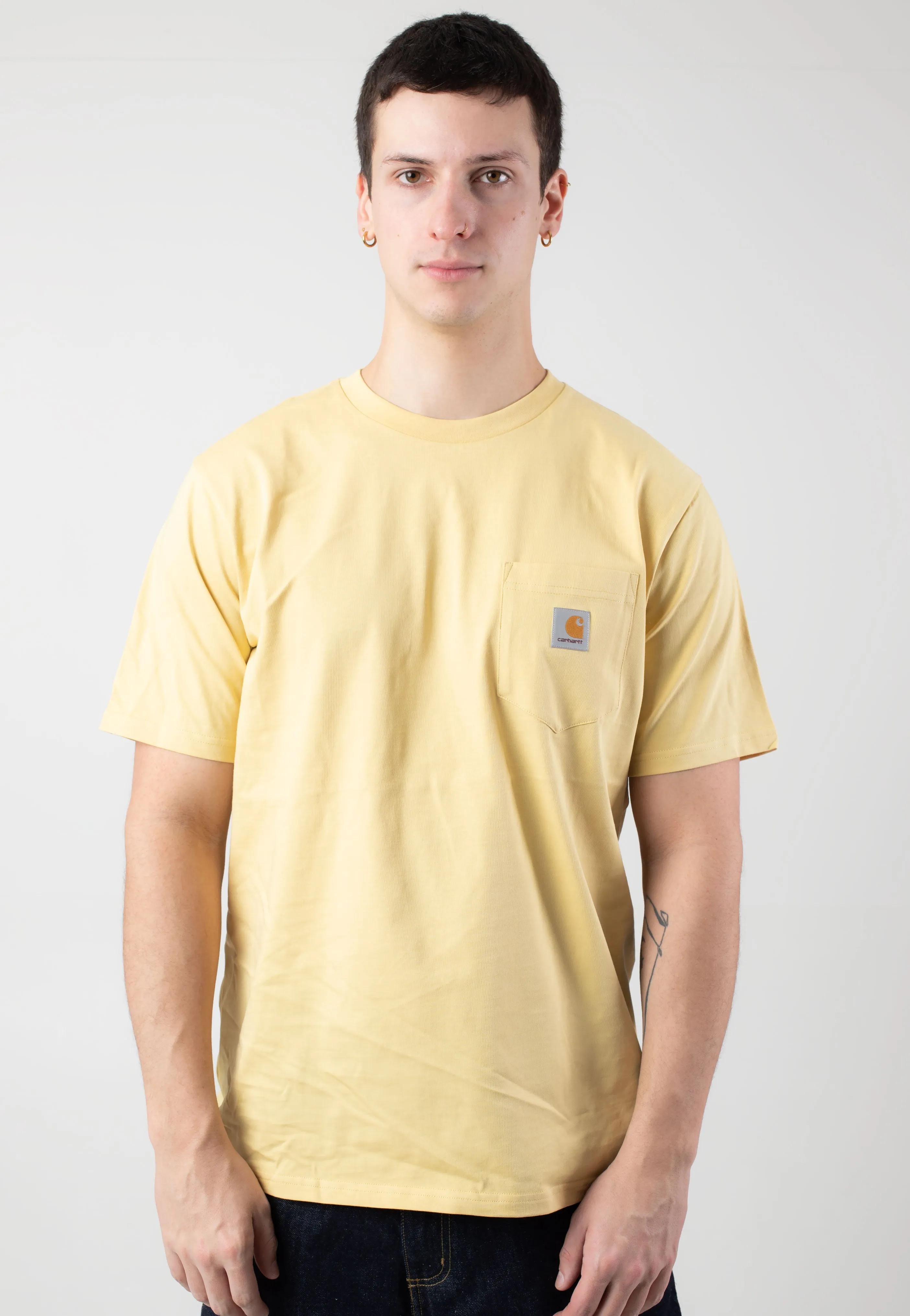Light Outfit Carhartt WIP - Pocket Air Yellow - T-Shirt