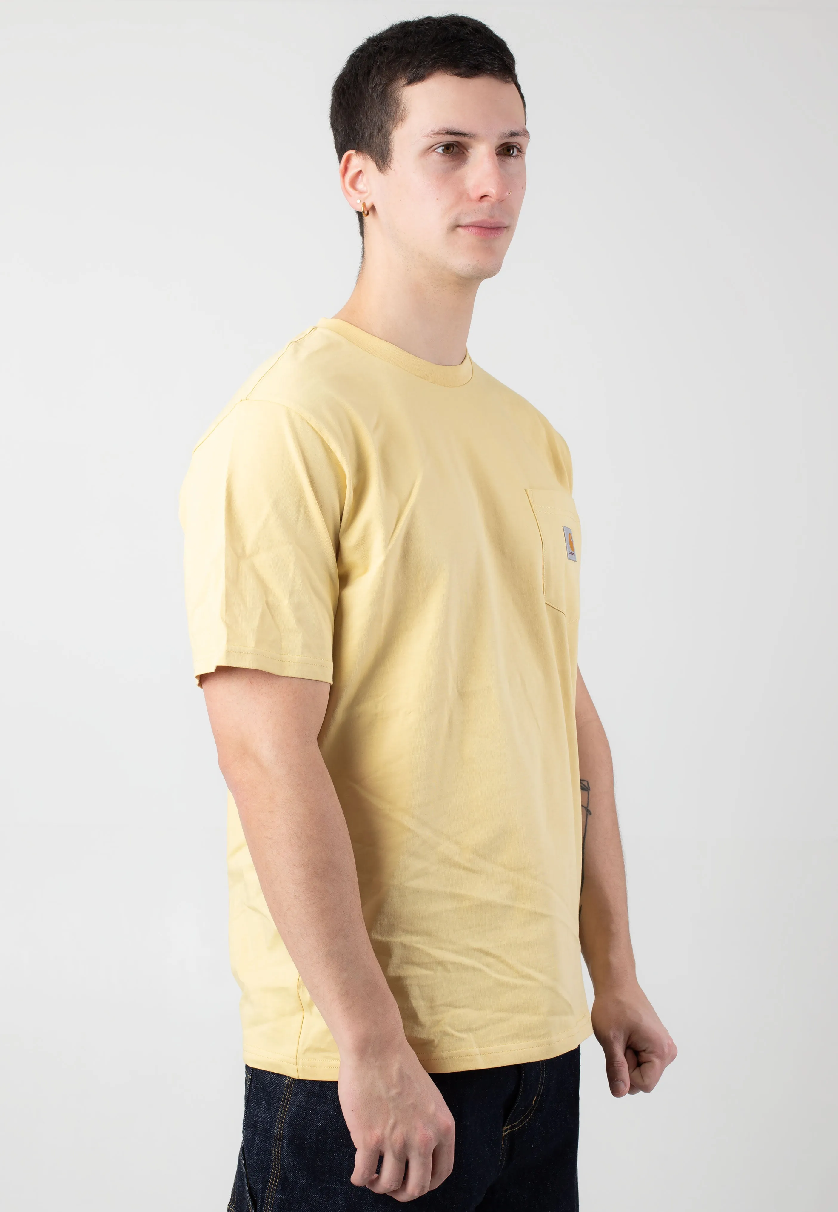 Light Outfit Carhartt WIP - Pocket Air Yellow - T-Shirt