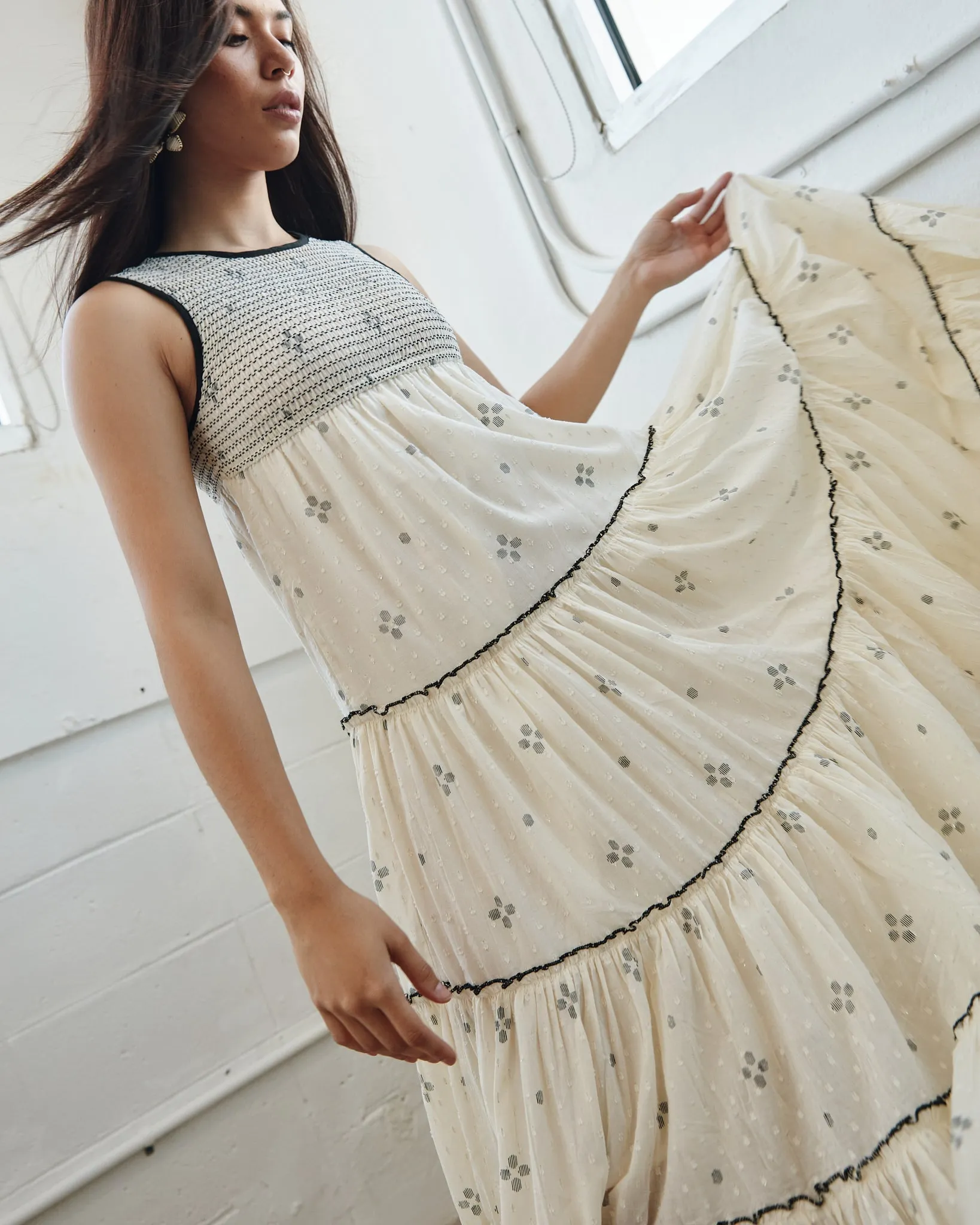Light Textures Romania Dress