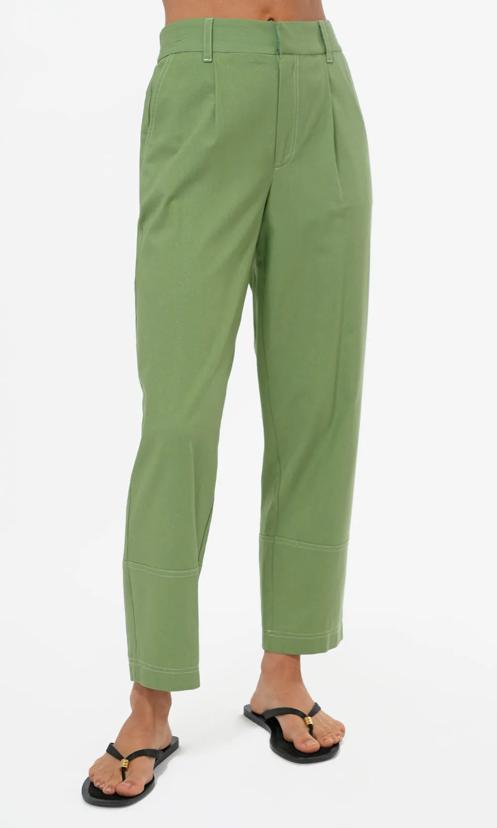 Light Wear Cecilia Cropped Barrel Pants