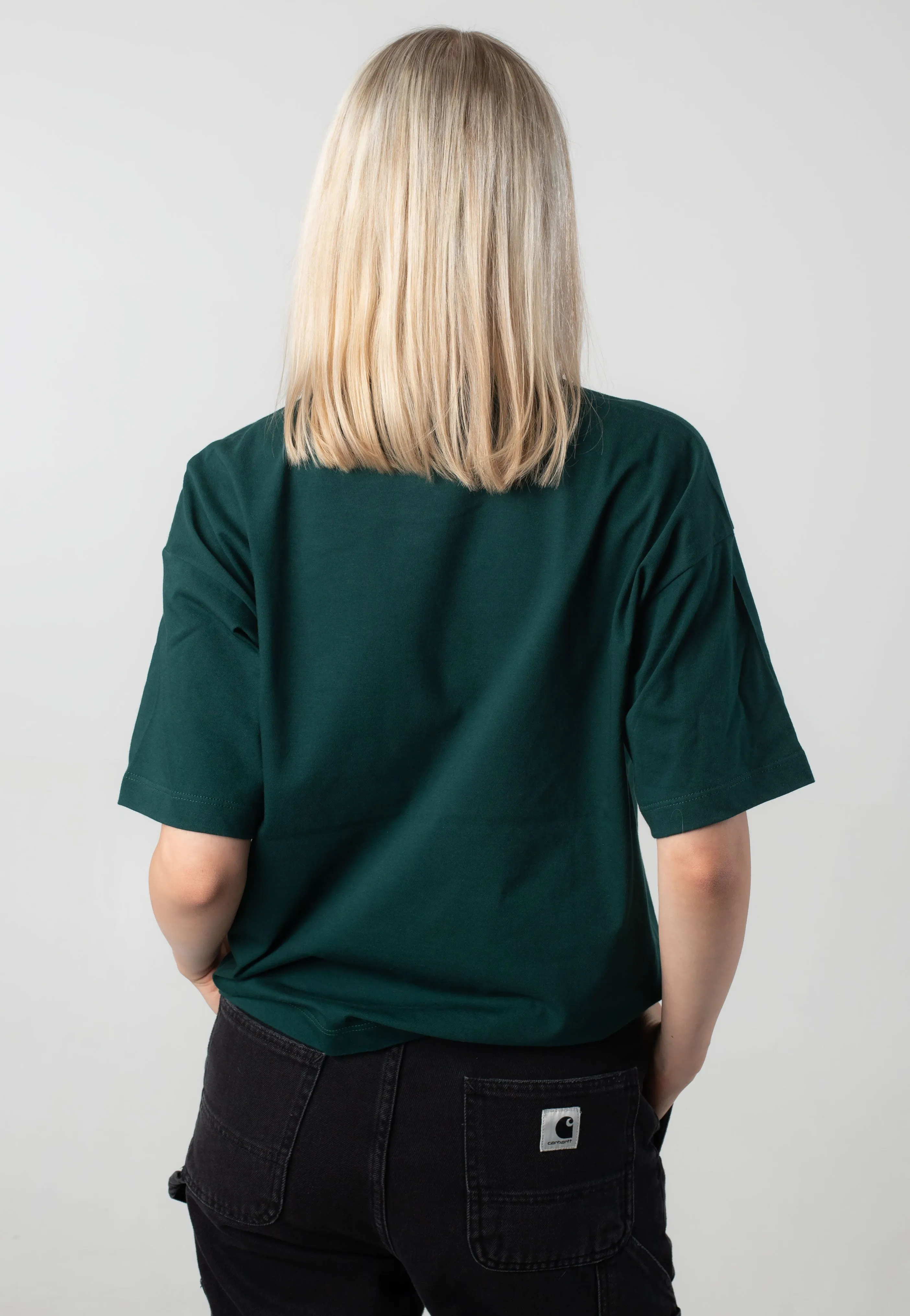 Lightweight Comfort Carhartt WIP - W' Chester Dark Fir - T-Shirt