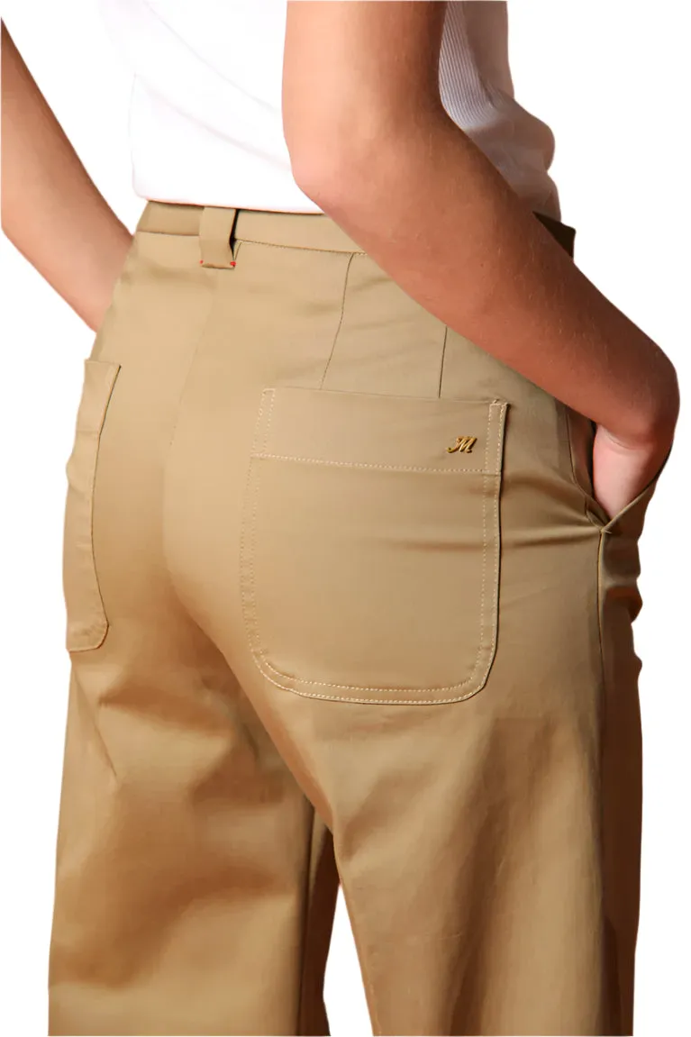 Lightweight Feel New York Studio Cropped Pant