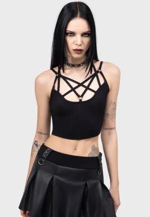 Stay Fresh industrial park Killstar - Magica Crop Black - Top