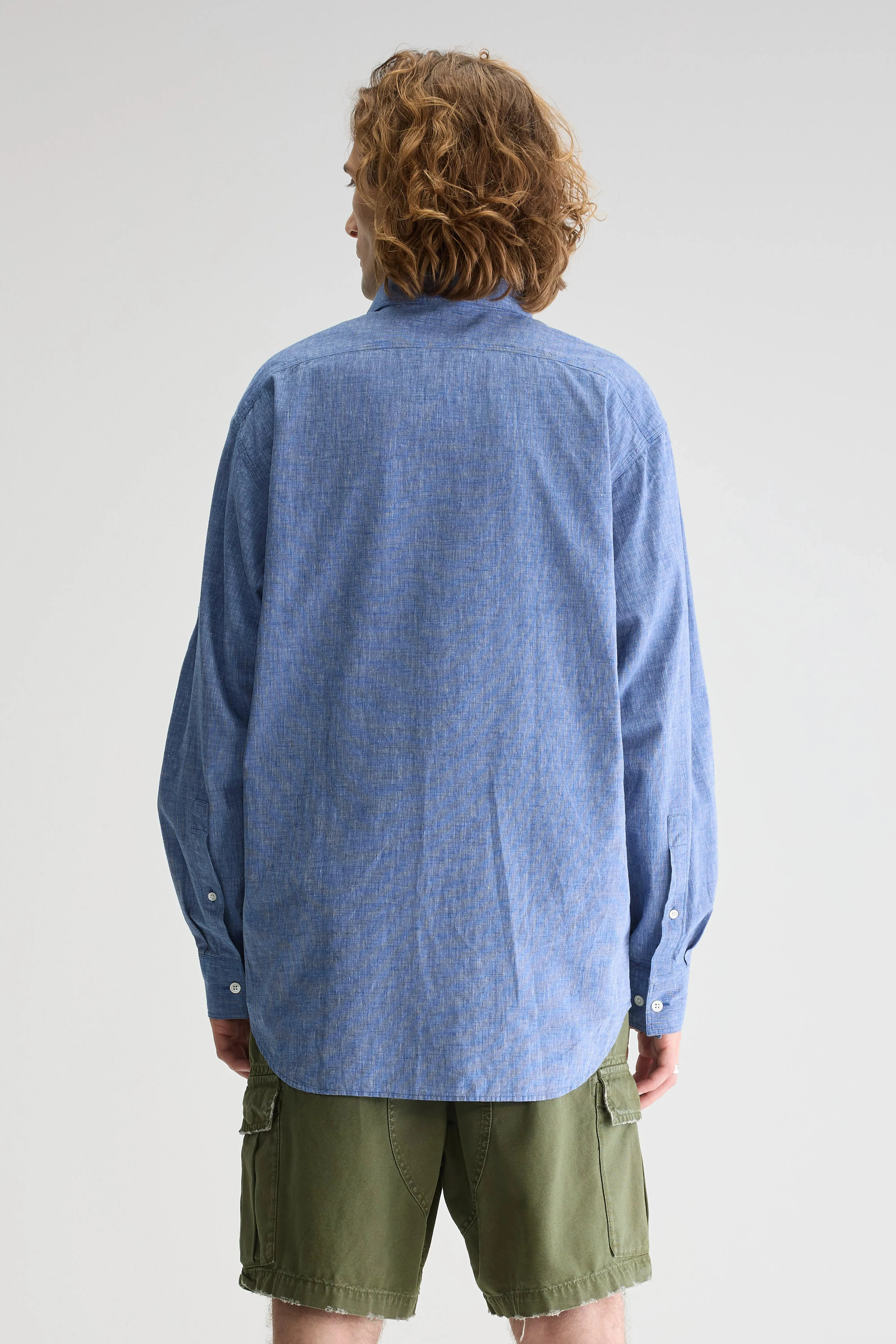 Lighty relaxed shirt (251 / M / DENIM) Chic Mood