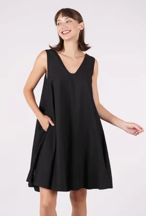 Glam Touch Short Dress, Black
