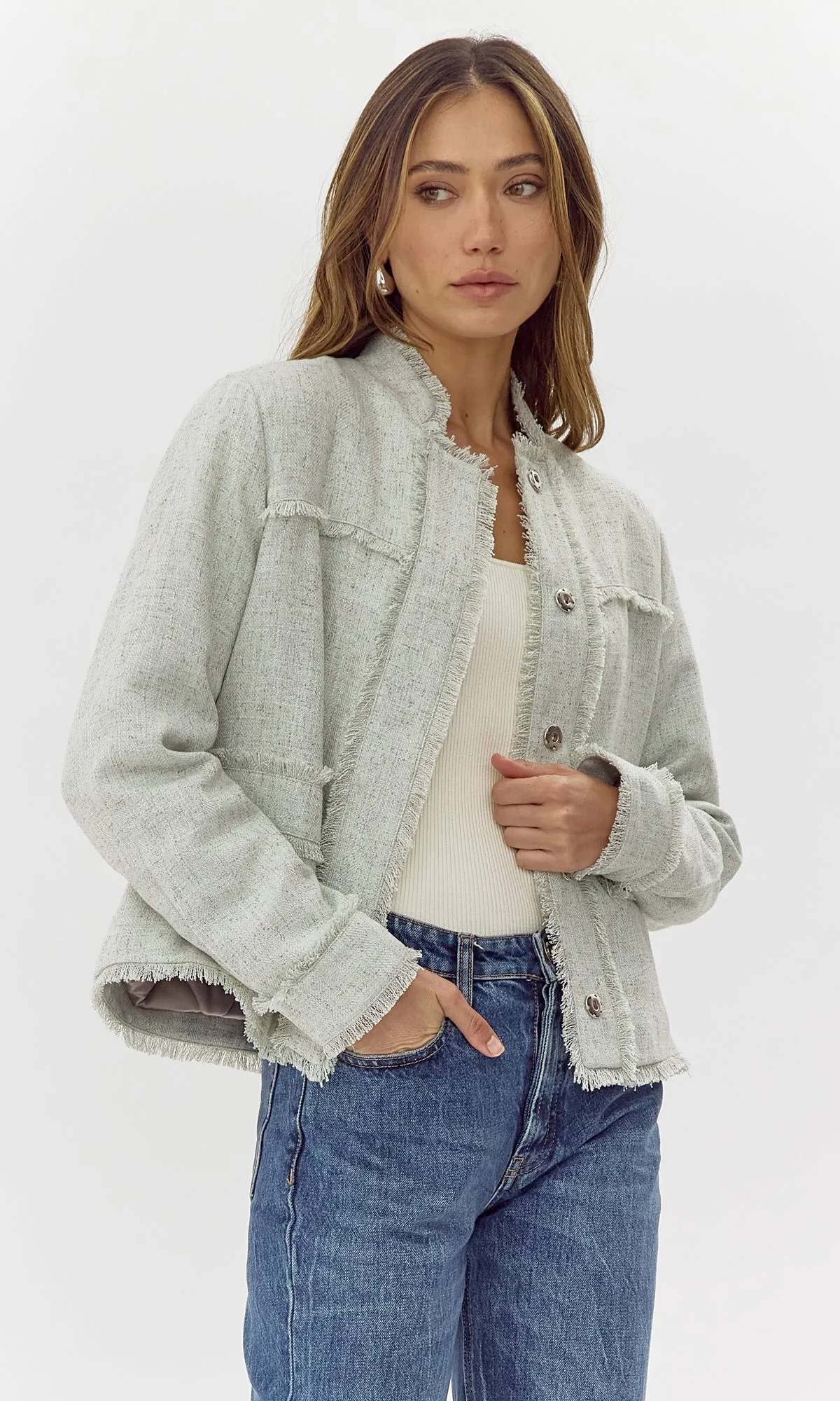 Liliana Linen Jacket Core Fit