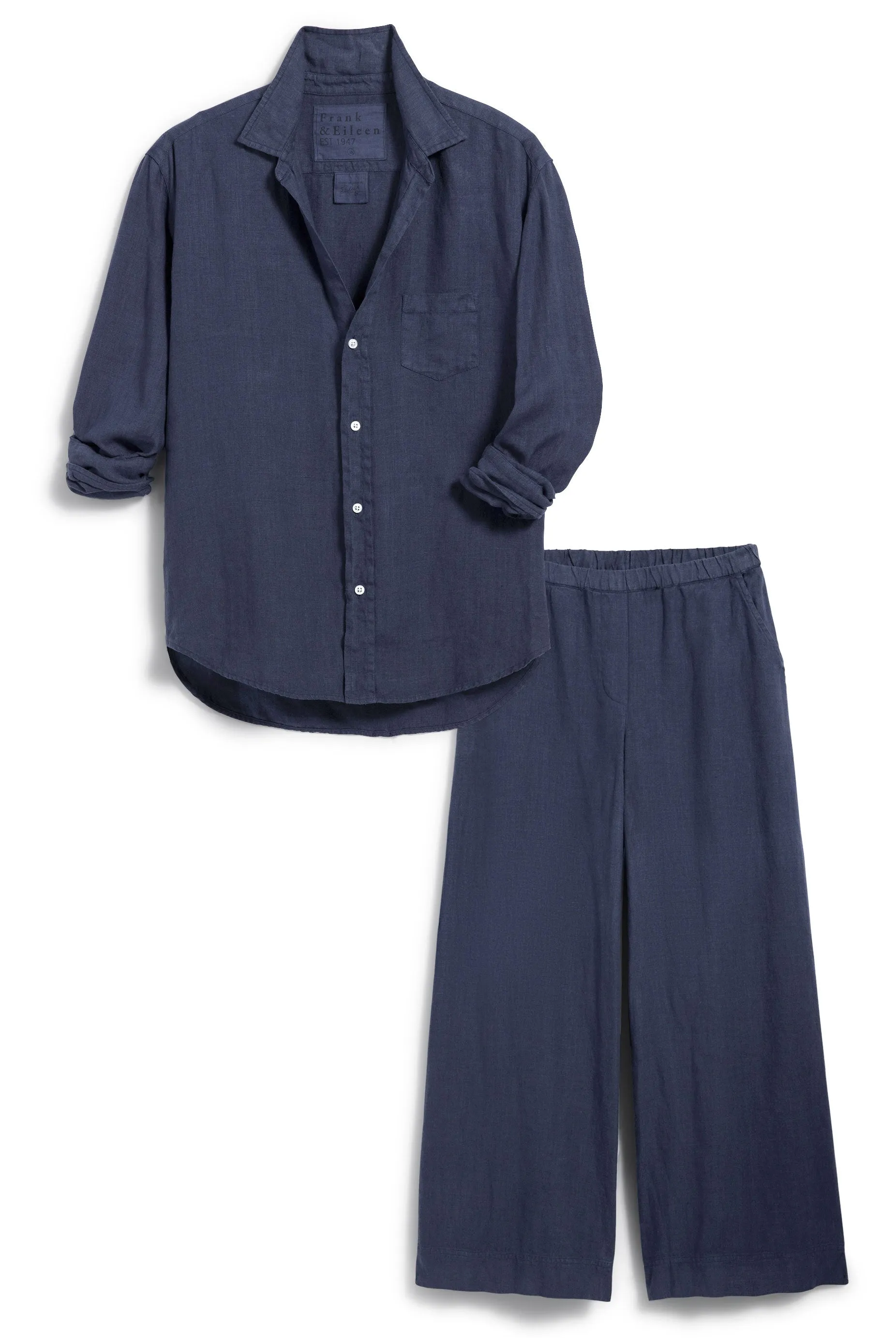Line Navy Set Elegant Fabrics