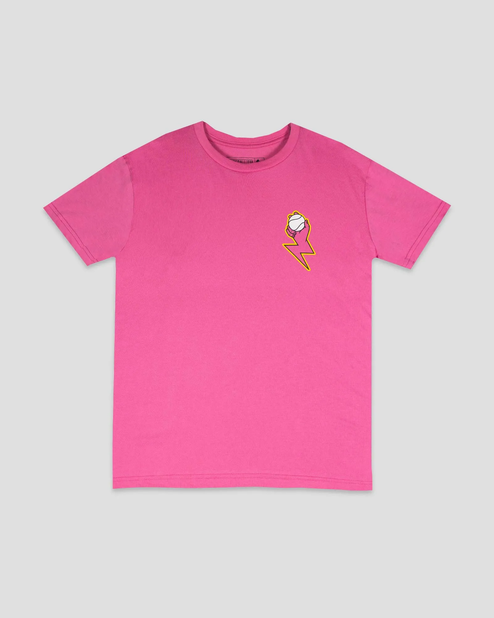 Electric Arms T-Shirt (Pink) Camping attire