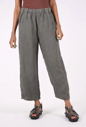 Layer Comfort Linen Work Pant, New Gray